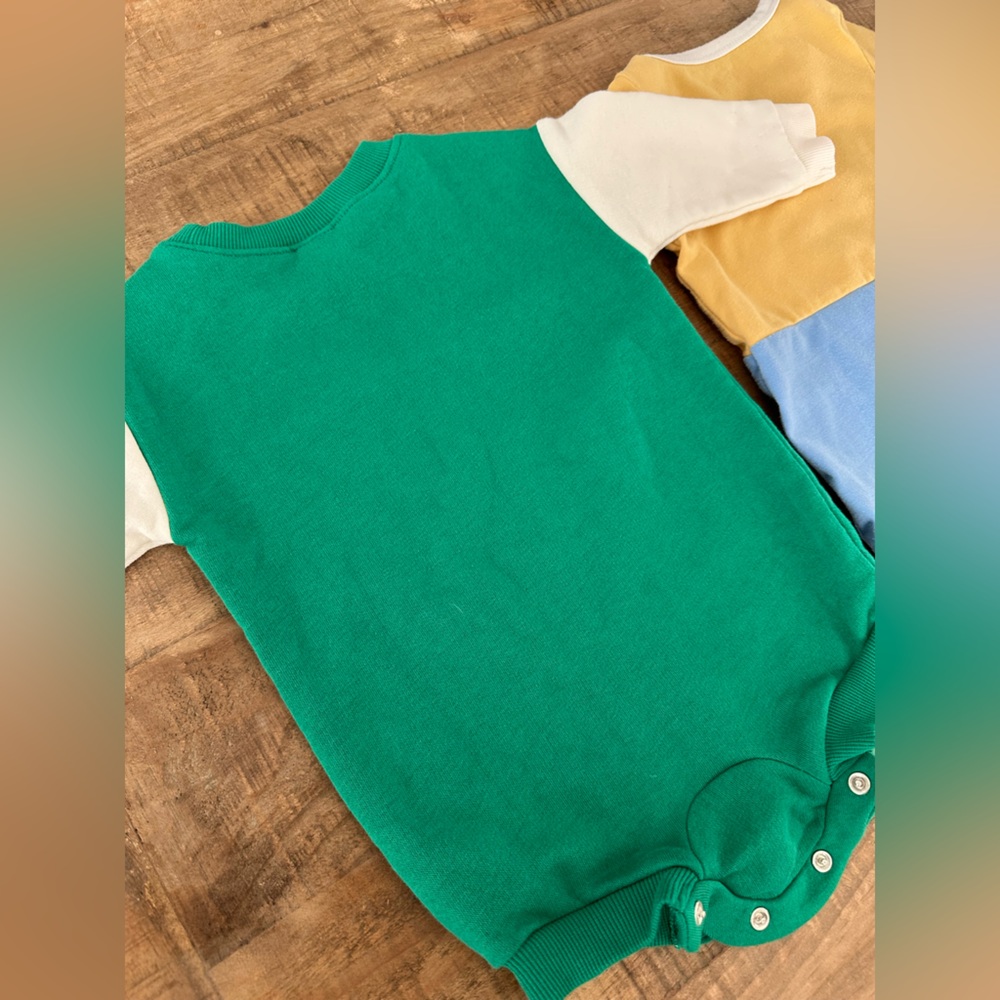 TWO 3-6mo Rompers - Picture 8 of 8